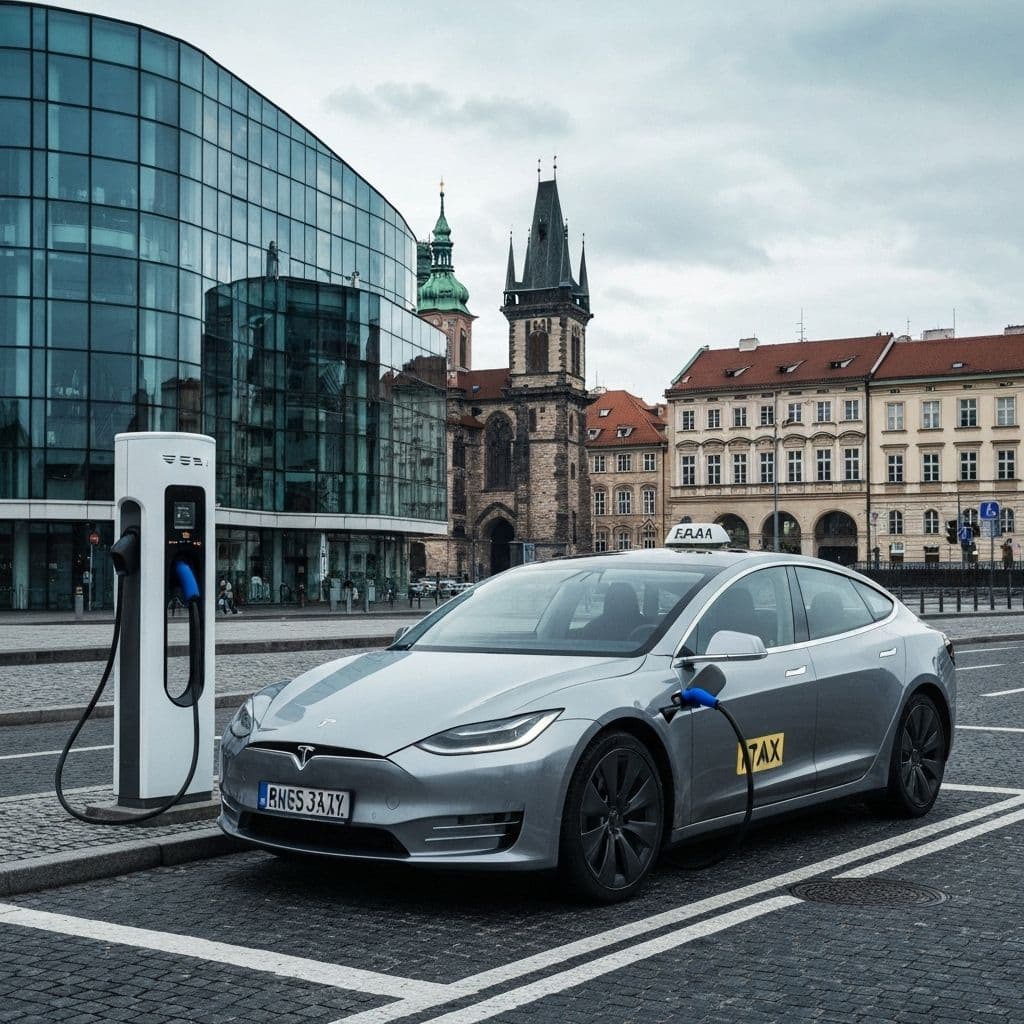 Elektromobilita v taxi službách: Co nás čeká v roce 2025